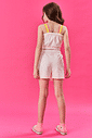 CONJ BLUSA E SHORTS/SAIA NATURAL/NATURAL