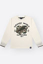 Camiseta Menino Manga Longa Ankylosaurus Kippos