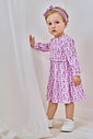 Vestido Groovy Fru Fru Lilás Abrange