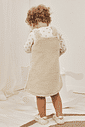 CONJ BODY ML E SALOPETE BG AREIA/BG AREIA