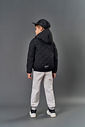 Calça Jogger Infantil Menino Sarja Cinza CTV