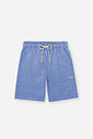 Conjunto Infantil Menino Camiseta Bright e Bermuda com Cordão Olympian