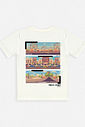 Conjunto Menino Camiseta Press Start e Bermuda Preto