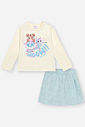 Conjunto Bebê Menina em Tweed Funny Days Mundo Cinti