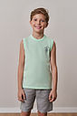 Conjunto Infantil Regata e Bermuda Flamê Devorê Cidra
