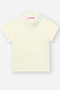 Blusa Infantil Menina Polo Natural Mundo Cinti