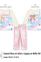 Conjunto Bebê Menina Holográfico Snow Cute Mundo Cinti