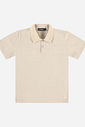 Conjunto Menino Camisa Polo e Bermuda Clássico Bege