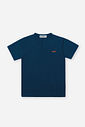 Conjunto Infantil Camiseta Waffle e Bermuda Listrada Duna