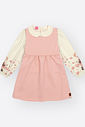 Conjunto Infantil Menina em Matelasse Ursa Rose Mundo Cinti