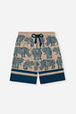 Bermuda Infantil Safari em Nylon com Elastano e Cadarço
