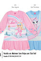 Vestido Infantil Menina em Malha com Sobreposição de Tule – Vestido de Inverno Mundo Cinti