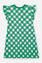 Camisola de Natal Infantil Menina Ursinhos Xadrez Bandeira