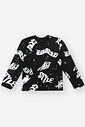 Camiseta Manga Longa Infantil Menino Legend Style Preto CTV