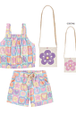 CONJ BLUSA SHORTS E BOLSA RS IOG/RS IOG/NATURA