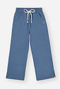 Calça Infantil Menina Wide Leg Azul Mundo Cinti