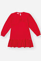 Vestido Infantil Menina Laço Vermelho Mundo Cinti