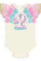 CONJ BODY E SHORTS NATURAL/ROSA IOGURTE