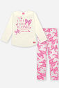 Conjunto Infantil Menina FEELS ICONIC Laços Mundo Cinti