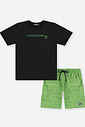 Conjunto Menino Camiseta Pro Gamer e Bermuda Selva
