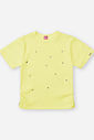 Blusa Infantil Canelada Pontos de Strass Lemon