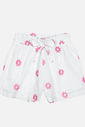 CONJ BLUSA E SHORTS BRANCO/BRANCO