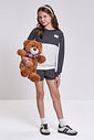 Conjunto Infantil Menina em Moletom Daily Chic Beli.me