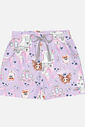 CONJ BLUSA E SHORTS NATURAL/LILAS CINTI