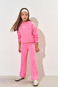 Conjunto Infantil Menina Fashionable Monocromático Preto CTV