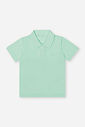 Camisa Polo Infantil Menino Brisa em Meia Malha Bordada