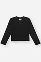 Conjunto Infantil Menina Estrela Courino Preto CTV
