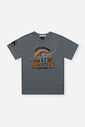 Camiseta Infantil Menino Braquiossauro em Meia Malha