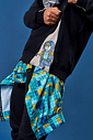 Conjunto Blusão Com Zíper E Calça CTV Play Preto CTV