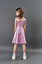 Vestido Infantil Menina Neoprene Rosa CTV