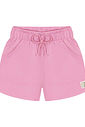 Short Básico Infantil Menina Rosa Cinti