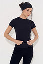Baby Tee Clean Fit Preta
