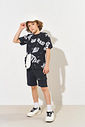 Bermuda Infantil Menino Preto CTV