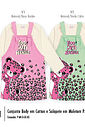 Conjunto Bebê Menina Onça Too Cute To Handle Mundo Cinti NATURAL/VD CIDRA
