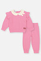 Conjunto Bebê Menina Blusão E Calça Urso Rosa Mundo Cinti