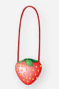 Vestido Bebê Menina Vermelho com Bolsa de Morango – Vestido Infantil em Moletinho Waffle Cinti Baby VERMELHO MARTE