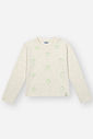 Blusa Infantil Menina Smile Off White CTV