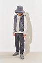 Bucket Infantil Matelassê Chumbo CTV