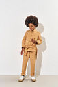 Calça Infantil Menino Sarja Marrom CTV