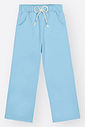 Calça Infantil Wide Leg em Moletom Felpado Quentinha – Inverno Menina Confortável