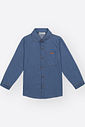 Camisa Tricoline Infantil Menino Denim Divertto