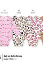 Body Bebê Inverno Térmico Estampado Suave e Quentinho