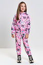 Conjunto Infantil Menina Ursa Total Print Mundo Cinti