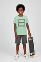 CONJ CAMISETA E BERMUDA VD AFETO/MESCLA M