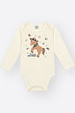 Conjunto 3 Peças Bebê Menino Cavalo Divertto