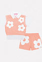 CONJ CAMISETE, SHORTS E COLETE BC/LJ NEON L/LJ NEON